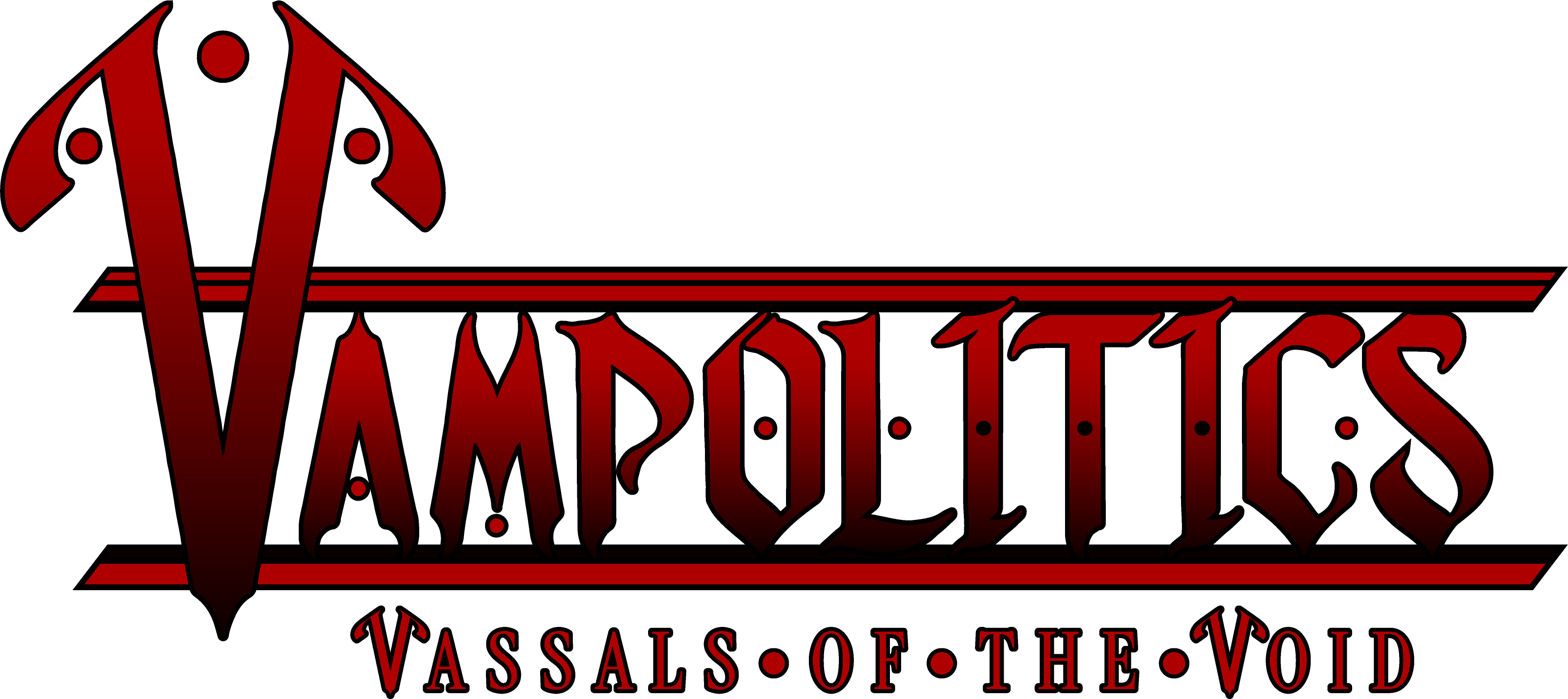 Vampolitics - Gothic Sci-Fi Strategy Game Logo
